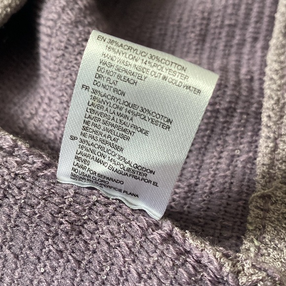 Cloth Womens Cardigan Sweater Coat XS Mauve - Picture 6 of 6